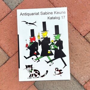 1996 Antiquariat Sabine Keune Katalog 17 Book Catalogue Illustration Art German